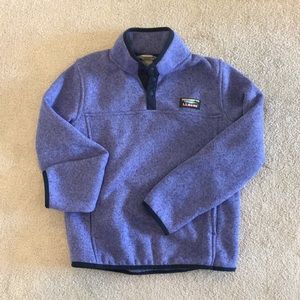 LL Bean girls pullover